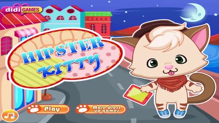 Pet Games ► Hipster Kitty Dress Up Game for kids