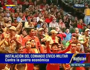 Jorge Arreaza: Instalado en Mérida el Comando Popular Militar contra la Guerra Económica