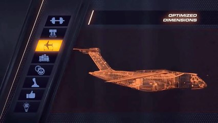 Embraer - KC-390 Military Transport Aircraft Animation