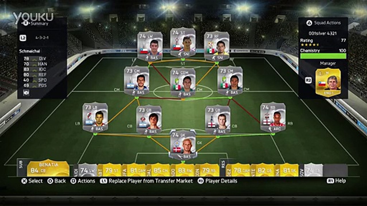 FIFA 15 Team Builder 'Silver Squad' 01
