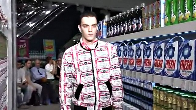 Moschino Uomo Spring-Summer 2013 fashion show