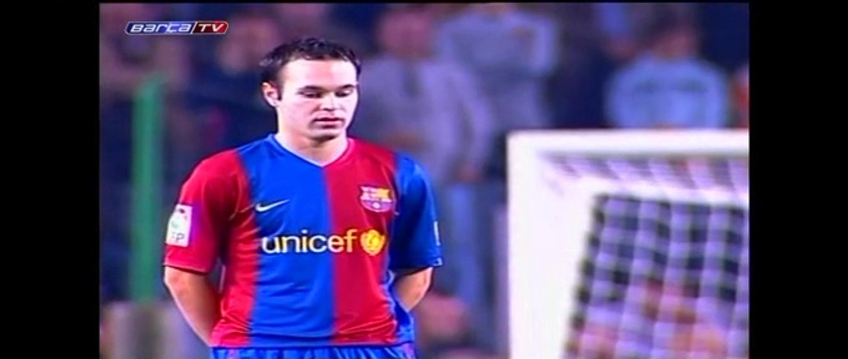 برشلونة 4-0 فياريال الشوط الاول