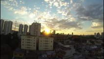 Pôr do Sol em Guarulhos - Time Lapse