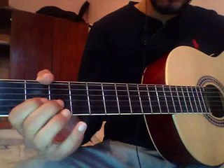 idir Pourquoi cette pluie guitar lesson  (SOLO)