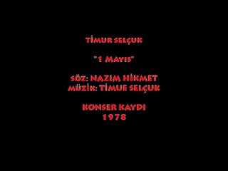 TİMUR SELÇUK: TÜRKİYE İŞÇİ SINIFINA SELAM (1978) KONSER KAYDI...