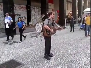 Incredible one man band!