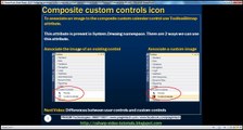 Active  Server Pages Tutorial Assigning an image to the composite custom control in visual studio too box Lesson 117