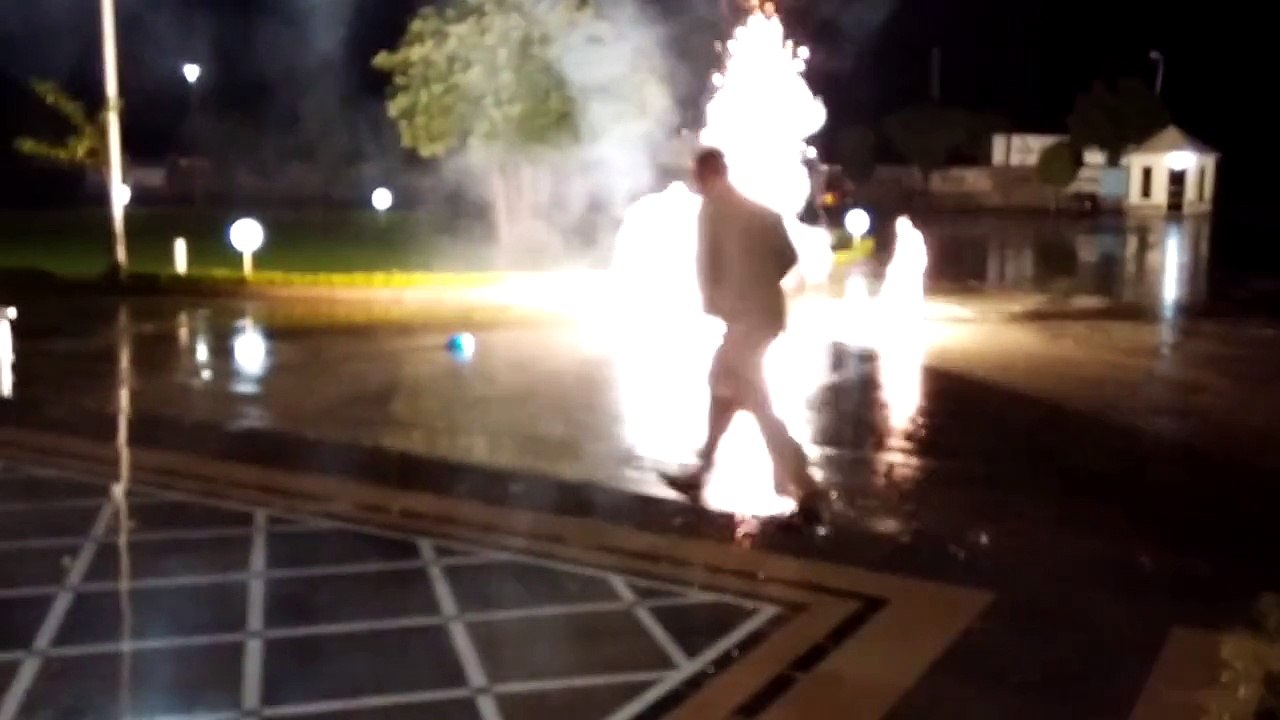 Arriving at mirpur Sabi- Arrival-Firework
