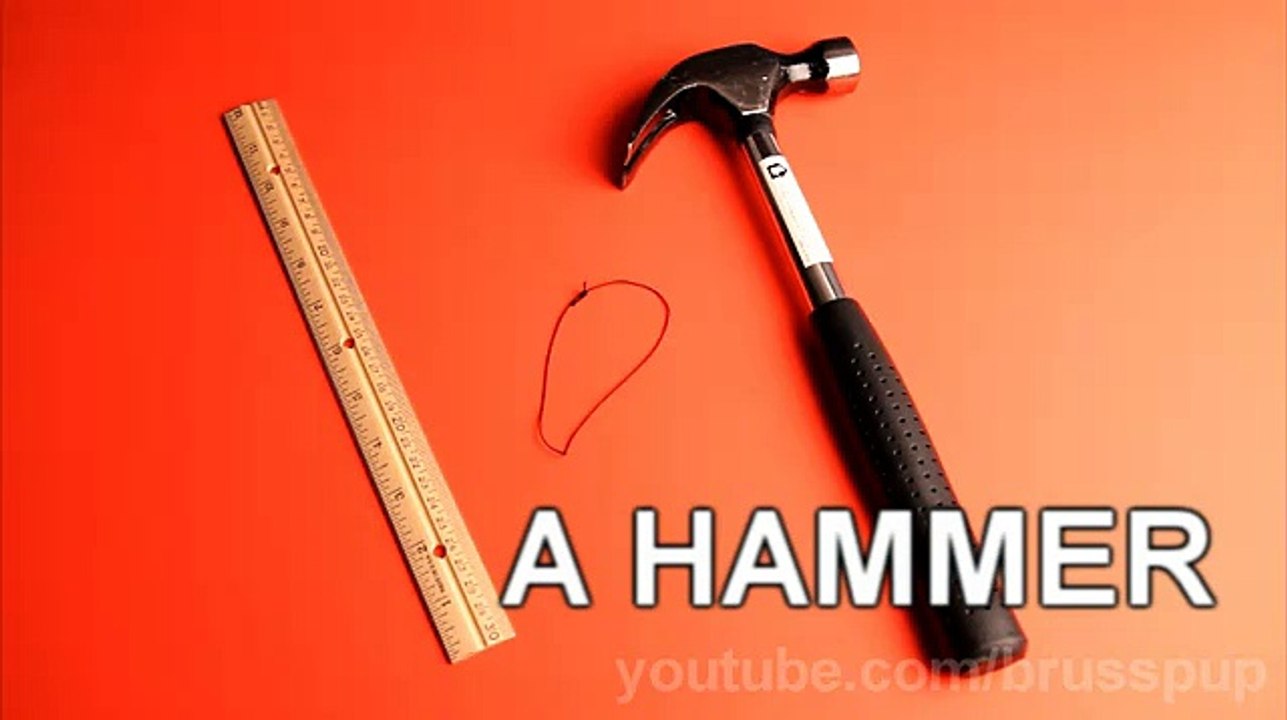 Incredible Gravity Ruler Trick!