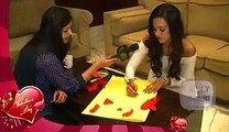 Sana Khan celebrates Valentine's Day - Big Boss 8