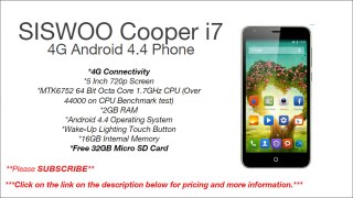 The Latest from Our China Mobile Shop: The SISWOO Cooper i7 4G Android 4.4 Phone