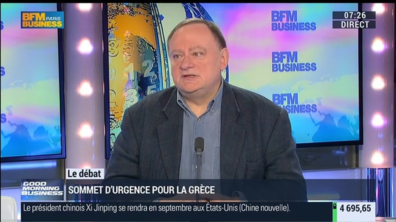 Jean-Marc Daniel: La crise grecque est-elle un problème politique ? - 11/02