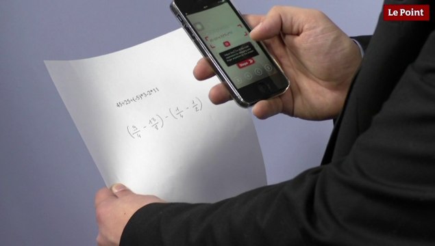 LPHD 2217 : L'app de la semaine : Photomath