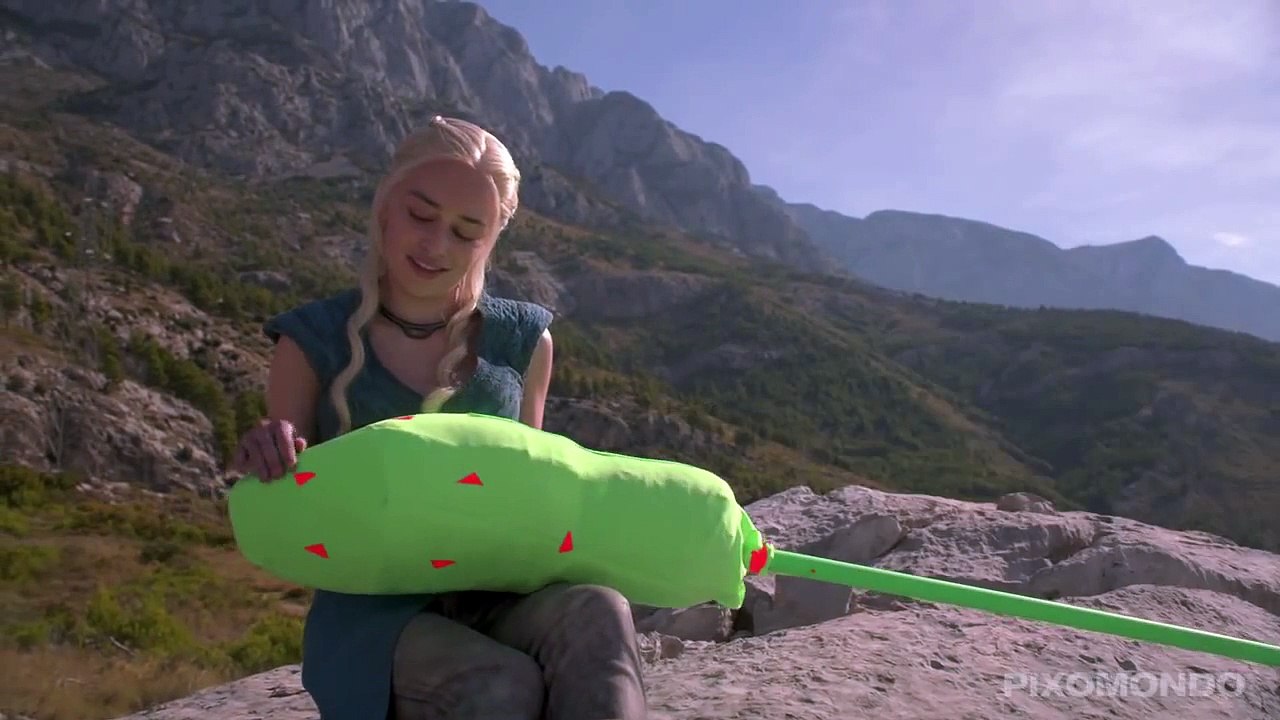 Les dragons de Daenerys Targaryen : Making of Game of Thrones Saison 4