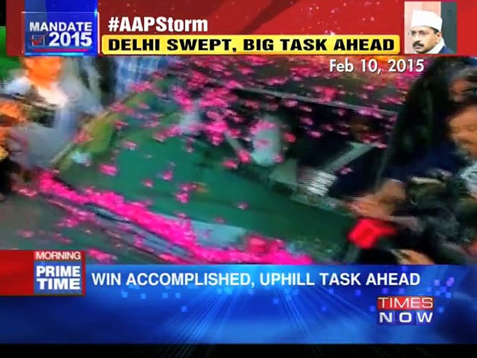 Uphill task for AAP