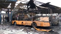 Ukraine : un obus frappe une station d'autobus dans le centre de Donetsk