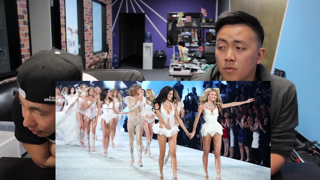 Victoria Secret Models Wear 3.5 Liters of Fake Tan For Fashion Show Ft. David So