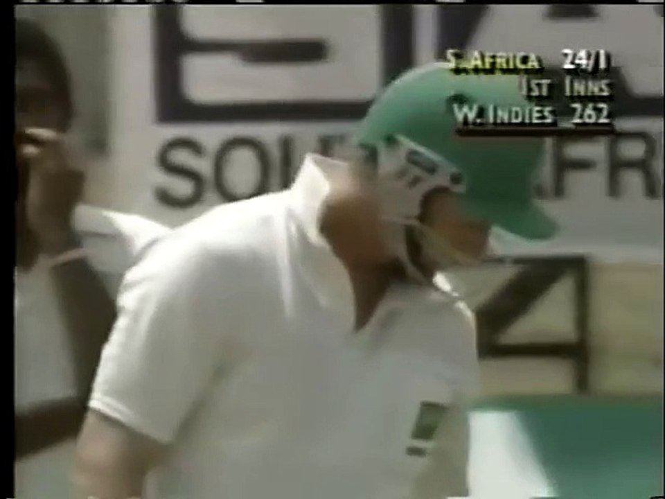 Andrew Hudson debut Century vs West Indies 1992