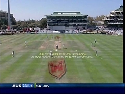 Andrew Symonds, Smashes Jacques Kallis for a magnifient 4 runs