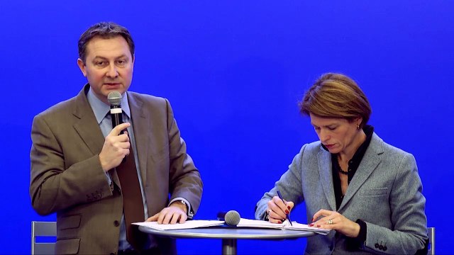 Point presse d'I. Le Callennec et S. Huyghe - 9 février 2015