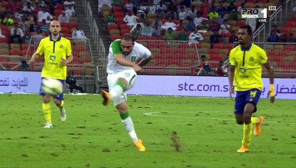 Download Video: هدف القيصر برونو سيزار الصاروخي بالاعادات بسرعة 101 كم/KM في النصر - الاهلي 2-1 النصر - نصف نهائي ولي العهد FULL HD