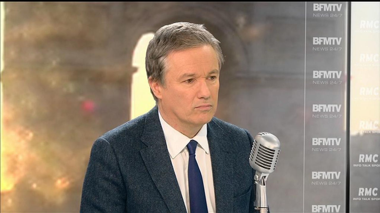 HSBC Suisse: "Hervé Falciani est un homme courageux", estime Dupont-Aignan