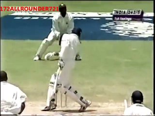 Anil Kumble almost killed by a Merv Dillon Bouncer 2001