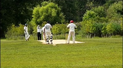 Anthony Bennett 1st over of the inning vs Westfield, Semi Final August 24th 2014