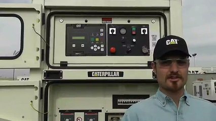 Start up procedure for a Caterpillar generator