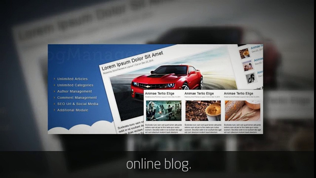 Blog Manager
