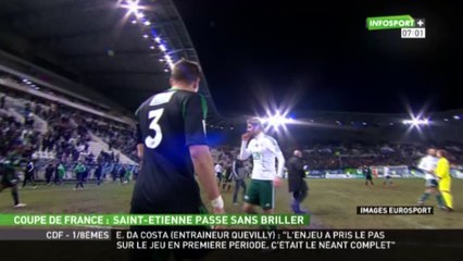 Coupe de France: Saint-Etienne s’en sort, la logique respectée en 8e