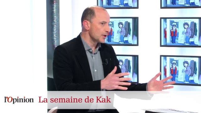 Dessin de Kak : François Hollande livreur de pizza, Emmanuel Macron au carrefour des réformes