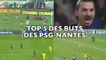 PSG-Nantes: Les cinq plus beaux buts de leurs confrontations