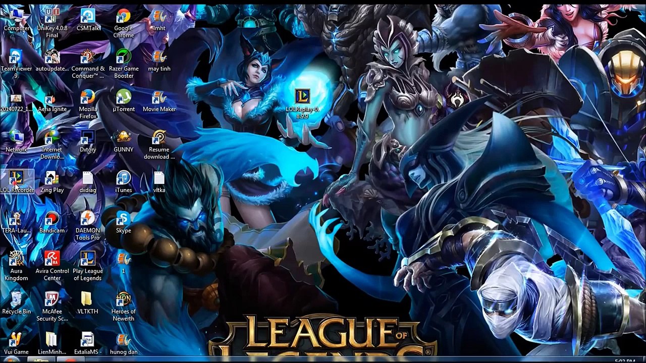 hướng dẫn sử dụng lol replay phần mềm lưu game sau khi chơi