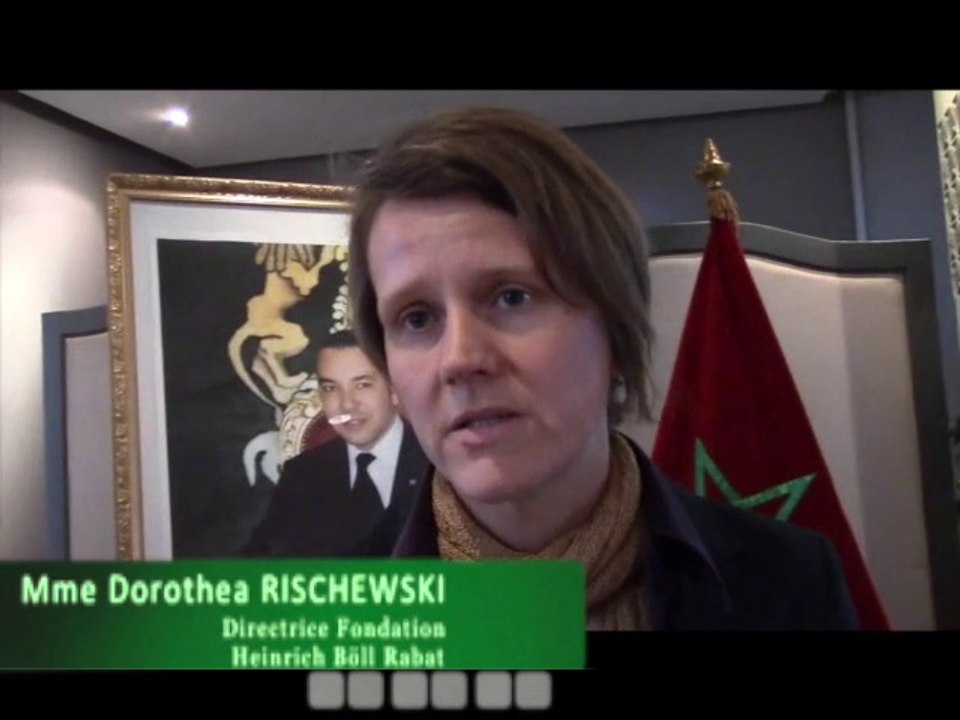 Dorothea Rischewski - Conférence changements climatiques au Maroc - Plan d'action