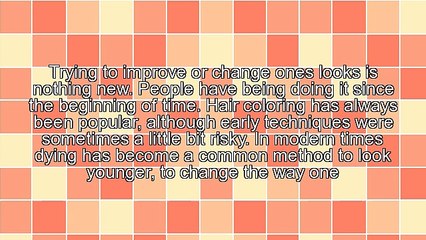 Hair Coloring Can Boost Self Confidence