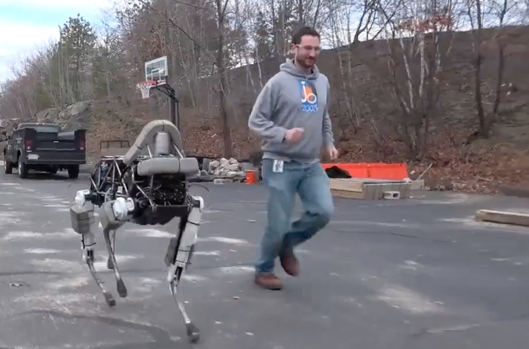 Spot, un nouveau robot quadrupède chez Boston Dynamics