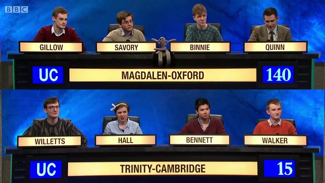 Questions impossibles et réponses ultra rapides : Battle entre les universités de Oxford et Cambridge!