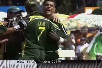Befor World cup 2015 Magic Moments of Pakistan vs India cricket.
