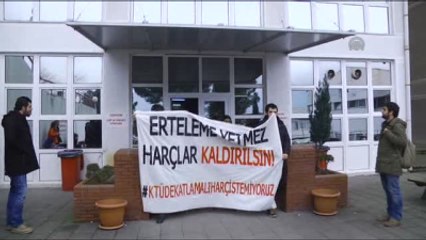 Ktü'de "Harç" Protestosu