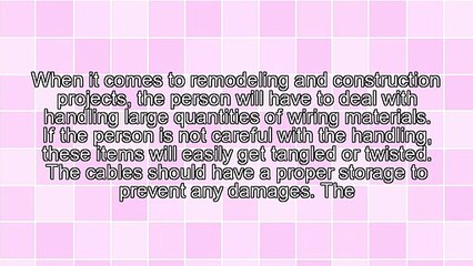 How To Choose The Right Cable Caddy