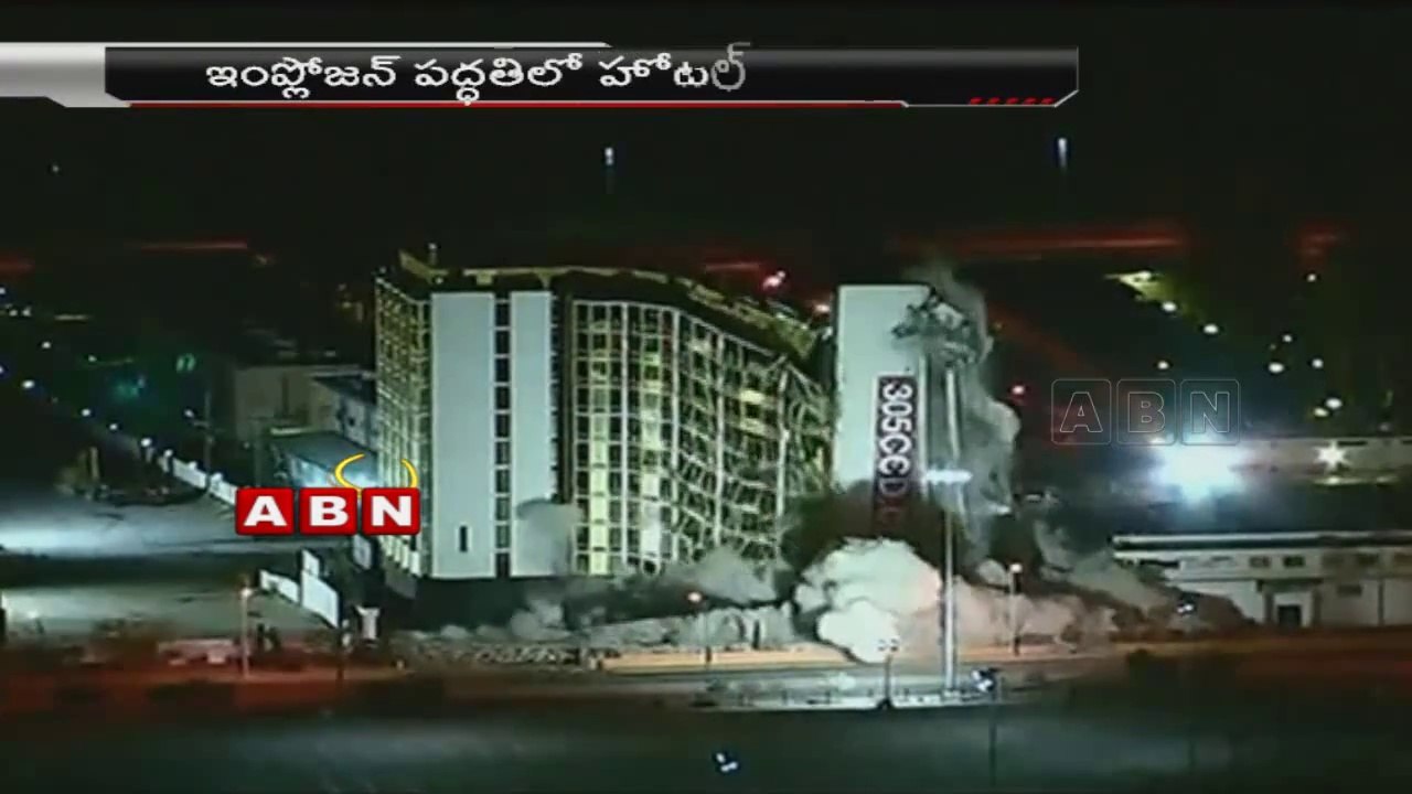 Las Vegas Hotel Leveled By Massive Implosion