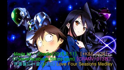 CRAMV-013 [K&E POP], Accel World(엑셀 월드), [Love Story Medley(쥬니엘+박미경+윤민수+Radio Head, Danielra Andrade)], Story-AMV-Board enjoying with Music(No.13th): Chapter of The Love Story following At Sequential Times