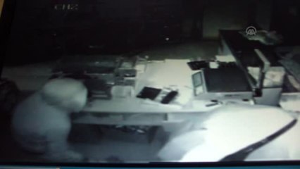 Marketten Hırsızlık Güvenlik Kamerasında