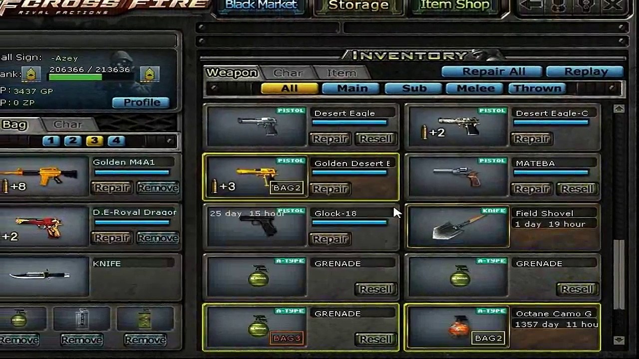 Buy Sell Accounts - Crossfire Account for Sale!! 2013
