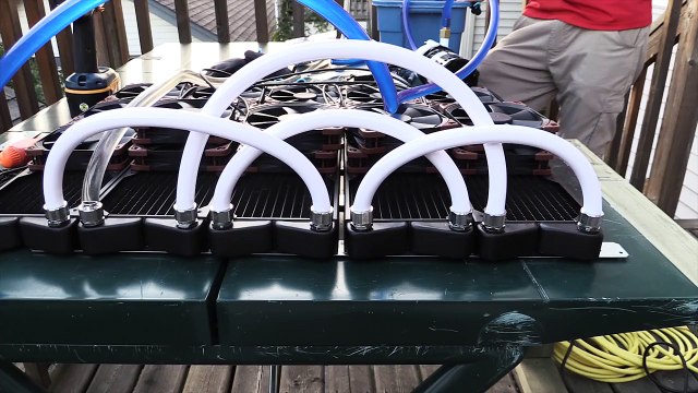 Whole Room Water Cooling Part 5b - Some Issues, More Solutions...