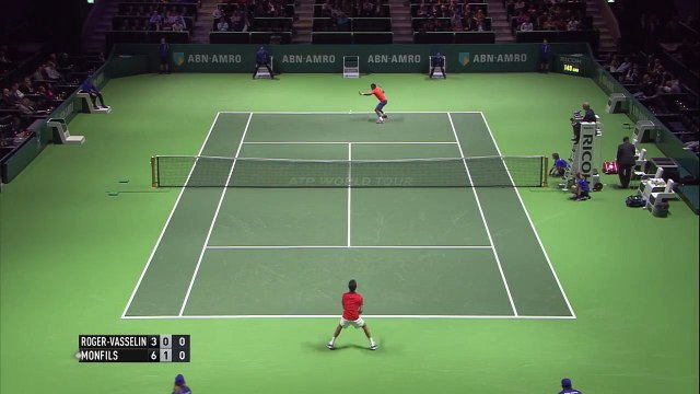 L'amortie de génie de Gaël Monfils