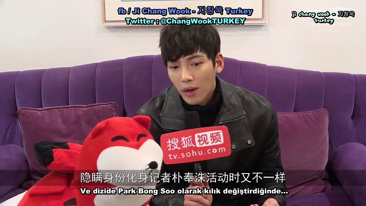 [Türkçe Altyazı] 20150203 Ji Chang Wook Sohu Röportajı