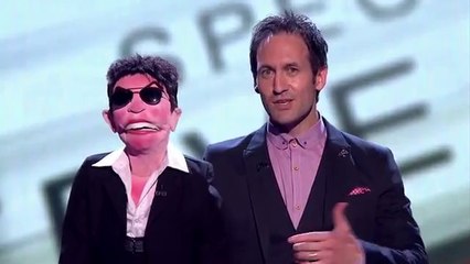 Steve Hewlett is the puppet master Semi Final 5 Britains Got Talent 2013