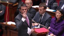 Valls s'énerve une nouvelle fois contre un député UMP qui demande la démission de Taubira